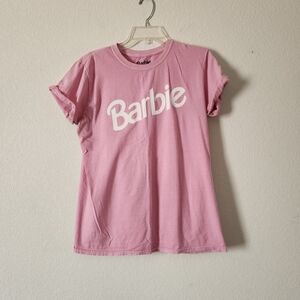 Barbie x Love Tribe Pink Women's T-Shirt Size Small